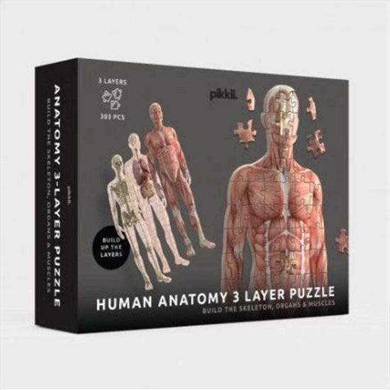 Human Anatomy 3 Layer Puzzle - Magdasmall