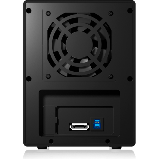 ICY BOX External 4 bay RAID System for 3.5" SATA I / II / III hard disks with USB 3.0 and eSATA (IB-RD3640SU3)