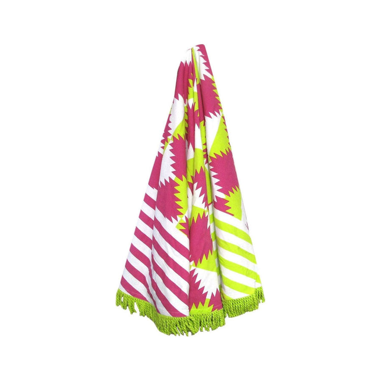 J.Elliot Home Arctic Round Cotton Turkish Towel Pink - Magdasmall