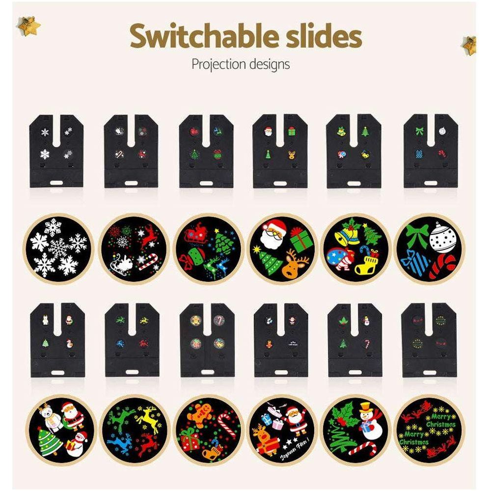 Jingle Jollys Christmas Lights Projector Light Outdoor Decorations Outdoor - Magdasmall