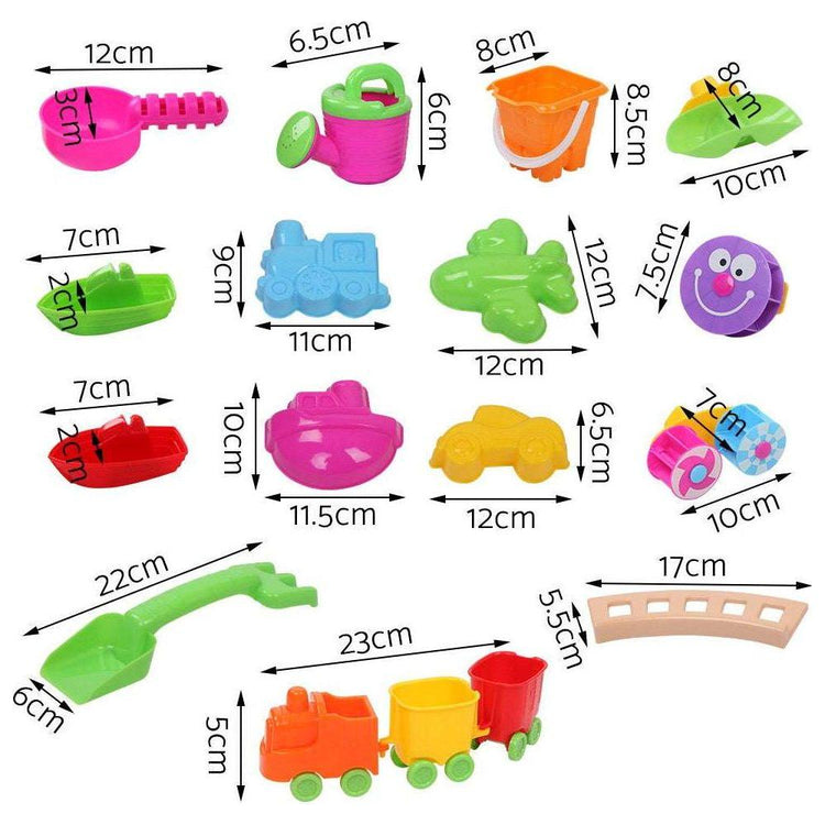 Keezi 26 Piece Kids Umbrella & Table Set