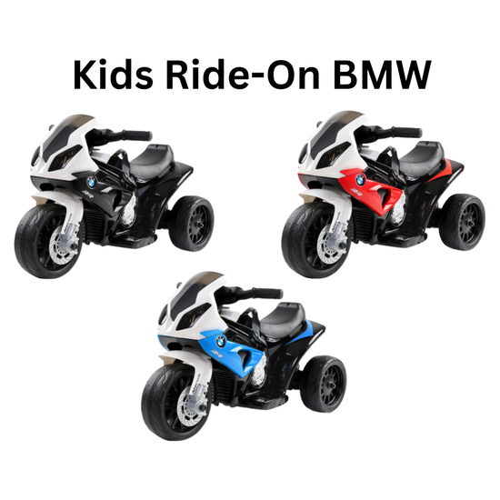Kids Ride On Motorbike BMW Licensed S1000RR Motorcycle Car- Verious Colours