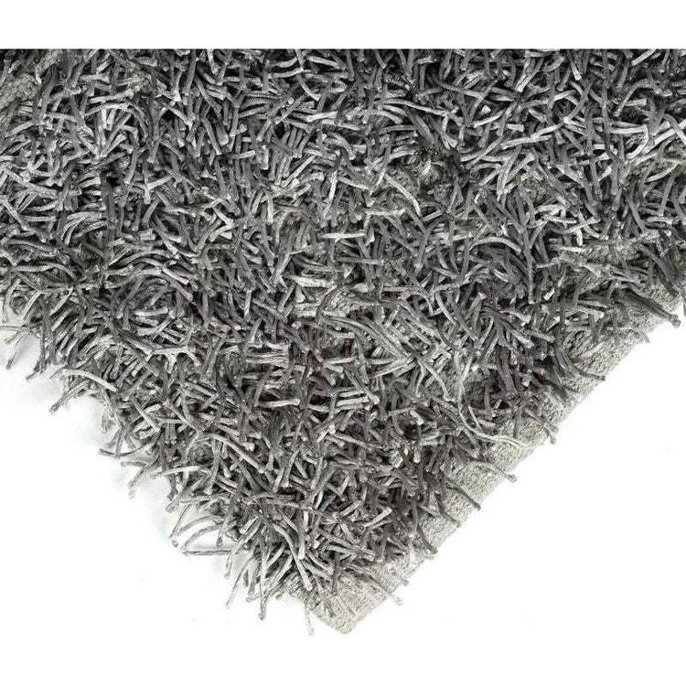 Luxury High Pile Soft Non Slip Bathmat 50 x 80cm (Silver) - Magdasmall