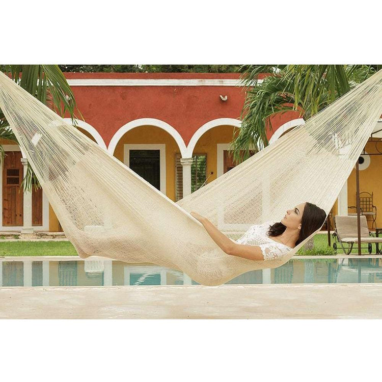 Mayan Legacy Bed Cotton hammock - Classic in Marble colour - Magdasmall