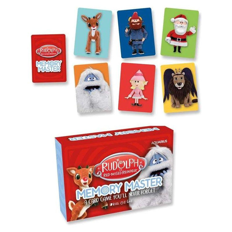Memory Master Card Game - Rudolph The Red Nosed Reindeer Edition