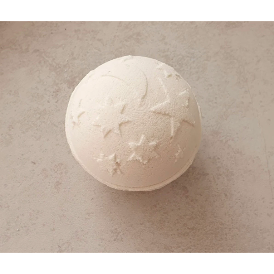 Moon & Stars Round Bath Bomb Mold Diy, 3D Molds, PLA/PLA+ Plastic, Bath Bomb Mold Presses, Bath Molds, Three Piece Mold - Hand Press molds - Magdasmall