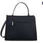 Morrissey Ladies Italian Structured Leather Tote Bag Handbag Womens - Navy