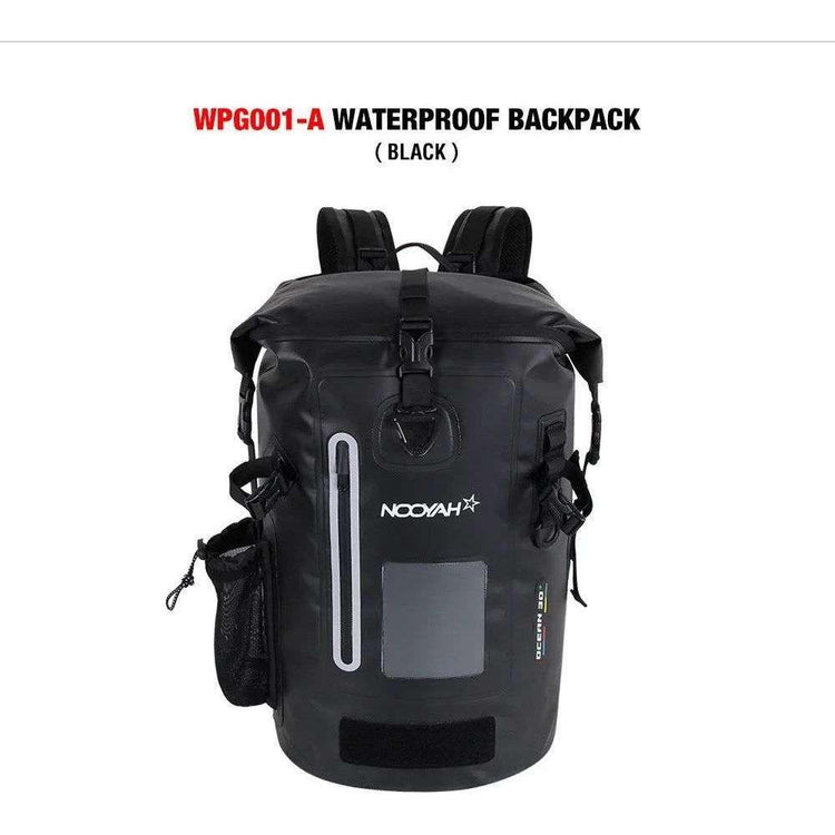 NOOYAH IPX8 Waterproof Bike Cycle Outdoor Sports Backpack Double-Layer Waterproof Bag YELLOW