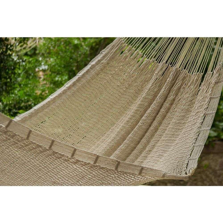 Outdoor undercover cotton Mayan Legacy hammock Family size Marble