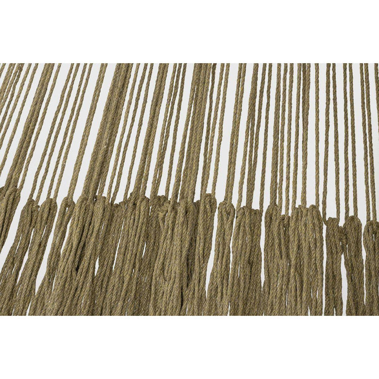 Outdoor undercover cotton Mayan Legacy hammock King size Cedar