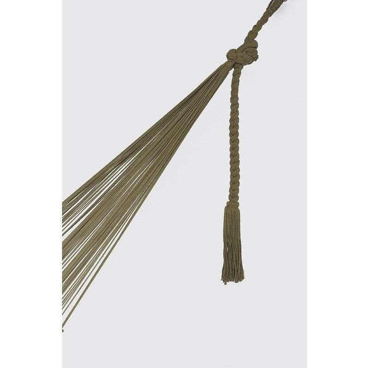 Outdoor undercover cotton Mayan Legacy hammock King size Cedar