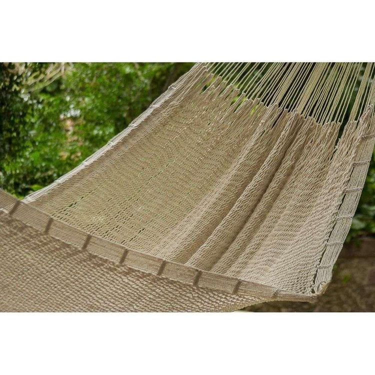 Outdoor undercover cotton Mayan Legacy hammock King size Marble - Magdasmall