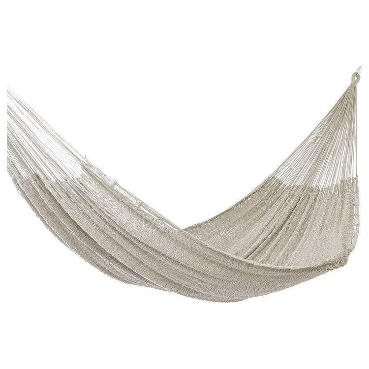 Outdoor undercover cotton Mayan Legacy hammock King size Marble - Magdasmall