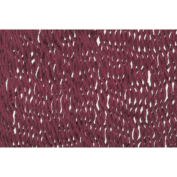 Outdoor undercover cotton Mayan Legacy hammock with hand crocheted tassels King Size Maroon