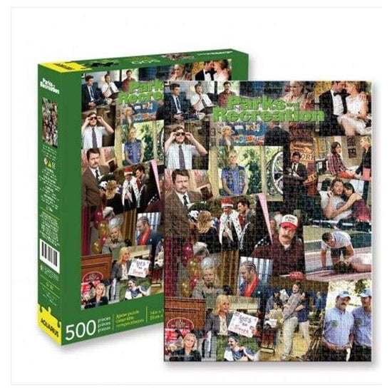 Parks And Recreation Collage 500 Piece Puzzle
