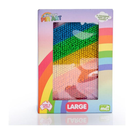 Rainbow Pin Art - Large
