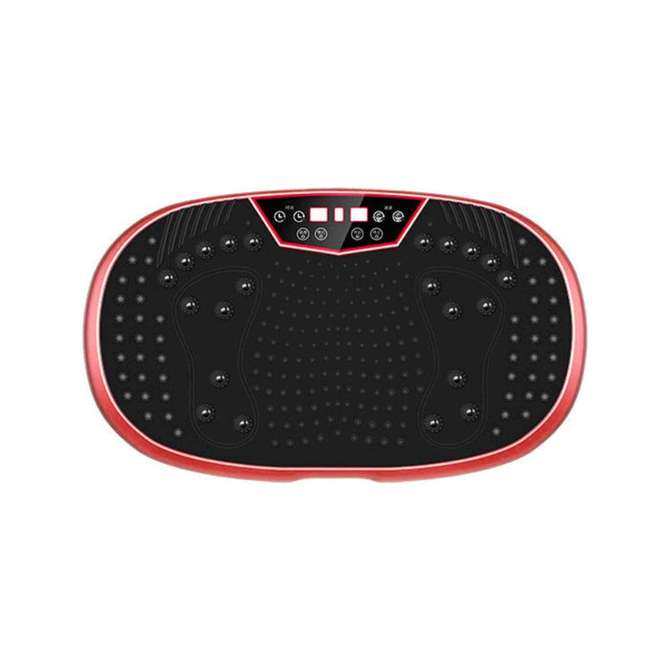 Red Mini Vibration Platform Magnet Therapy Vibrating Machine Exercise Plate