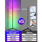 RGB LED Floor Lamp, Smart Modern, Stand Light