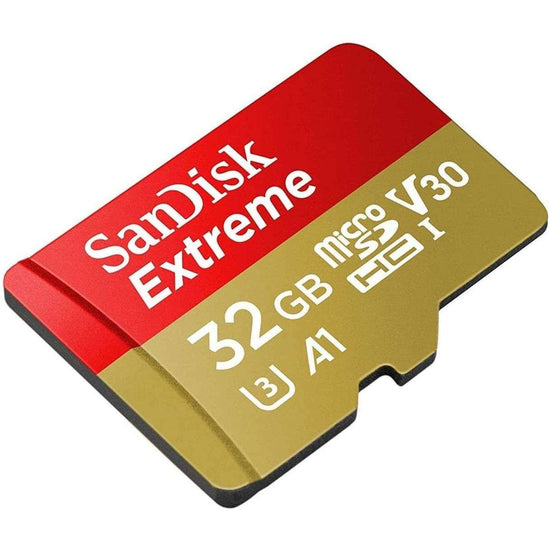 SANDISK SDSQXAF-032G-GN6MN 32GB MICRO SDHC EXTREME A1 V30, UHS-I/ U3, 100MB/s ,NO SD ADAPTER