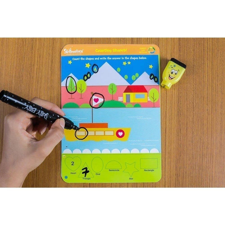 Shapes and Patterns - Write & Wipe Educational Games for Kids - Magdasmall