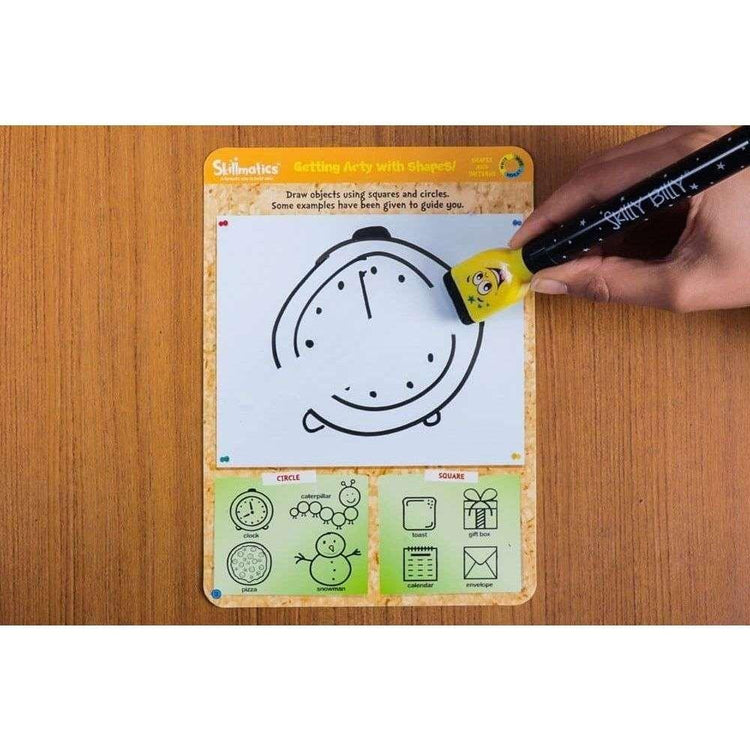 Shapes and Patterns - Write & Wipe Educational Games for Kids - Magdasmall
