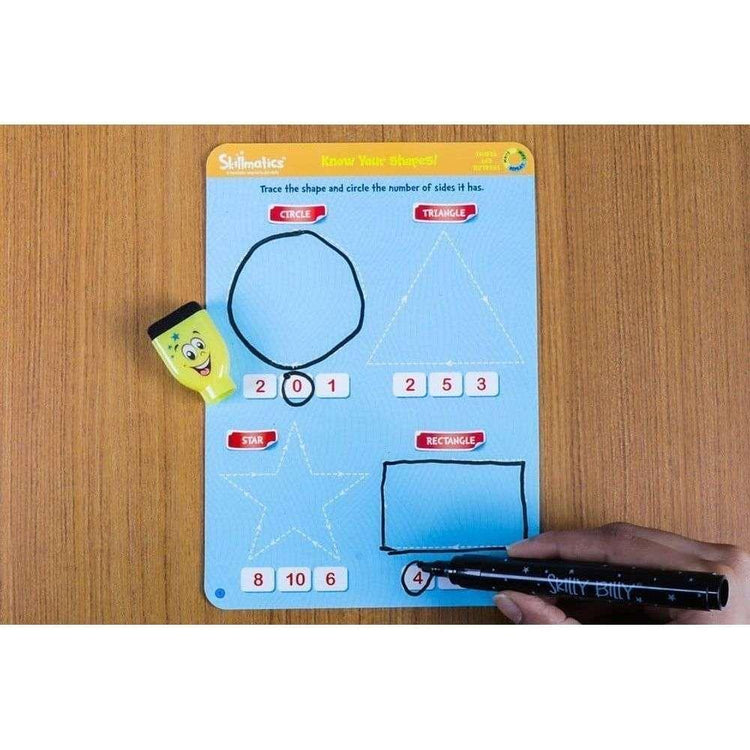 Shapes and Patterns - Write & Wipe Educational Games for Kids - Magdasmall