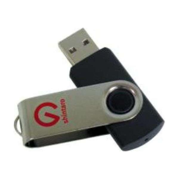 Shintaro 128GB Rotating Pocket Disk USB3.2 Gen 1 - Backwards compatible with USB 2.0 &amp USB 3.0/3.2