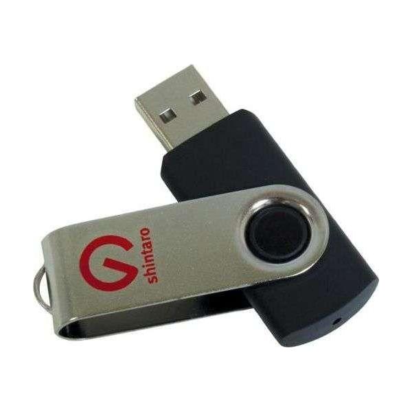 Shintaro 32GB Rotating Pocket Disk USB3.2 Gen 1 - Backwards compatible with USB 2.0 &amp USB 3.0/3.2