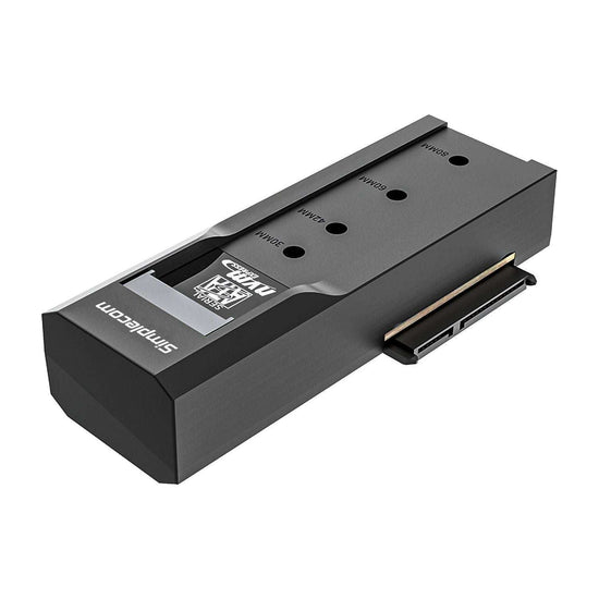 Simplecom SA536 USB to M.2 and SATA 2-IN-1 Adapter for 2.5"/3.5" HDD & NVMe/SATA M.2 SSD with Power Supply USB 3.2 Gen2 10Gbps