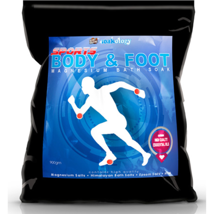 Soakology Magnesium Bath Soak - Sports Body & Foot