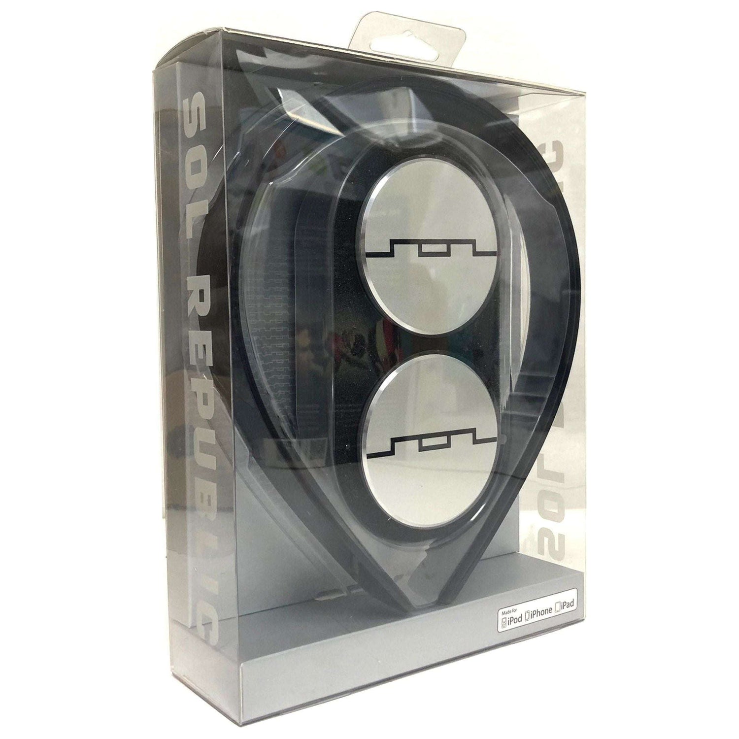 SOL Republic Tracks HD High Def V10 Headphones On Ear Wired Black