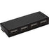 TARGUS 4-Port USB Hub Black - Compatible with PC and MAC
