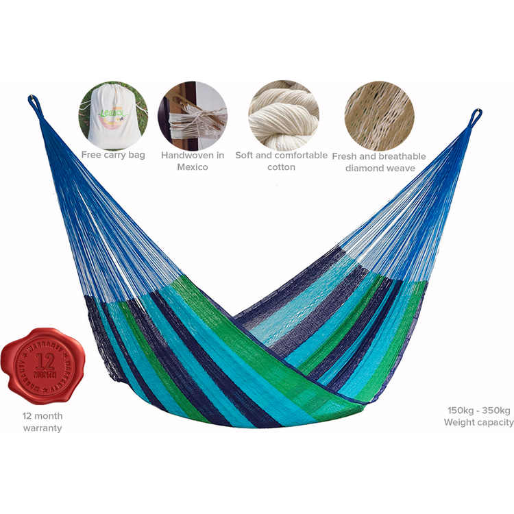 The Power nap Mayan Legacy hammock in Oceanica Colour