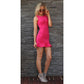 TING-A-LING Tiffany Dress - Flamingo Pink - Magdasmall