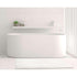 Toggle Microfiber Bath Mat Medium White