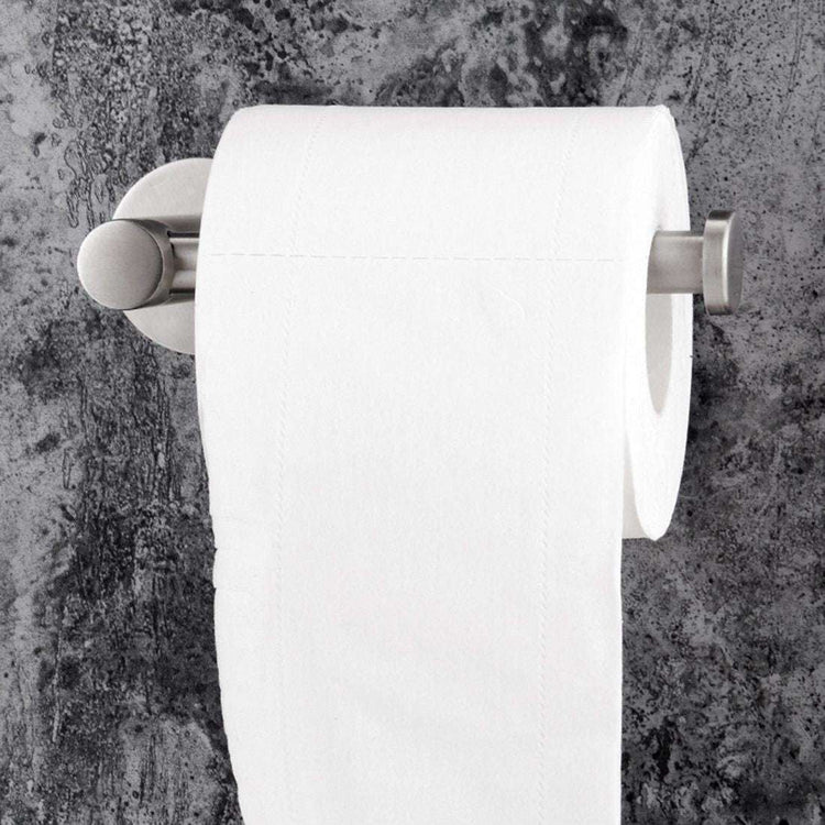 Toilet Paper brushed Holder Self Adhesive Bathroom Paper Roll Holder Roll Holder 304 - Magdasmall