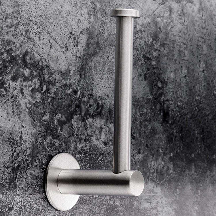 Toilet Paper brushed Holder Self Adhesive Bathroom Paper Roll Holder Roll Holder 304 - Magdasmall