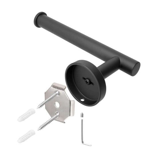 Toilet Paper Holder Black Wall Mount Bathroom Paper Roll Holder Roll Holder 304