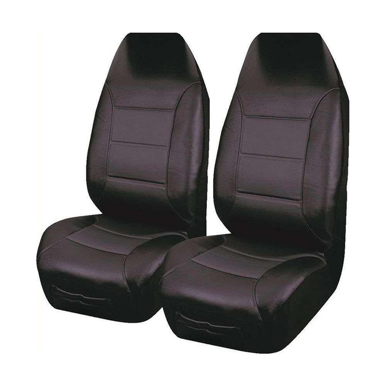 UNIVERSAL FRONT SEAT COVERS SIZE 60/25 BLACK EL TORO SERIES II - Magdasmall