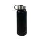 VERPEAK 40oz Vacuum Insulated Water Bottle 3 Lids with Straw (Black) VP-IWB-100-HL