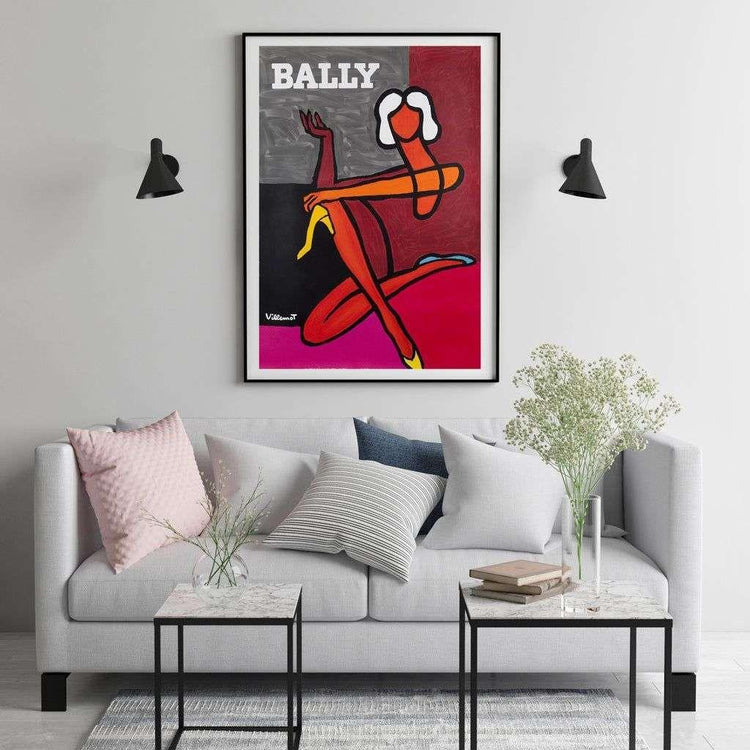 Wall Art 70cmx100cm Fashion Woman Black Frame Canvas - Magdasmall