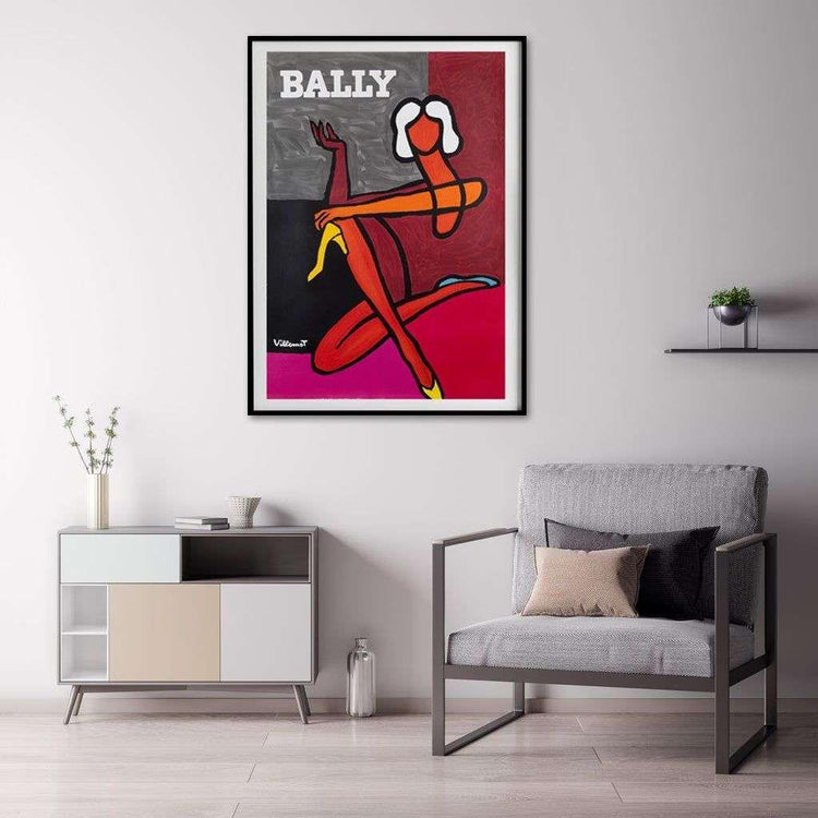 Wall Art 70cmx100cm Fashion Woman Black Frame Canvas - Magdasmall