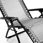 Wallaroo Zero Gravity Reclining Deck Chair - Grey