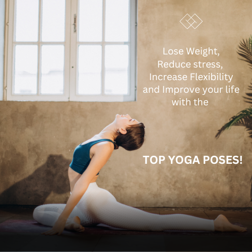Yoga Poses: For Stress, Increase Flexibility and Impove Life  - eBook - Instant Download