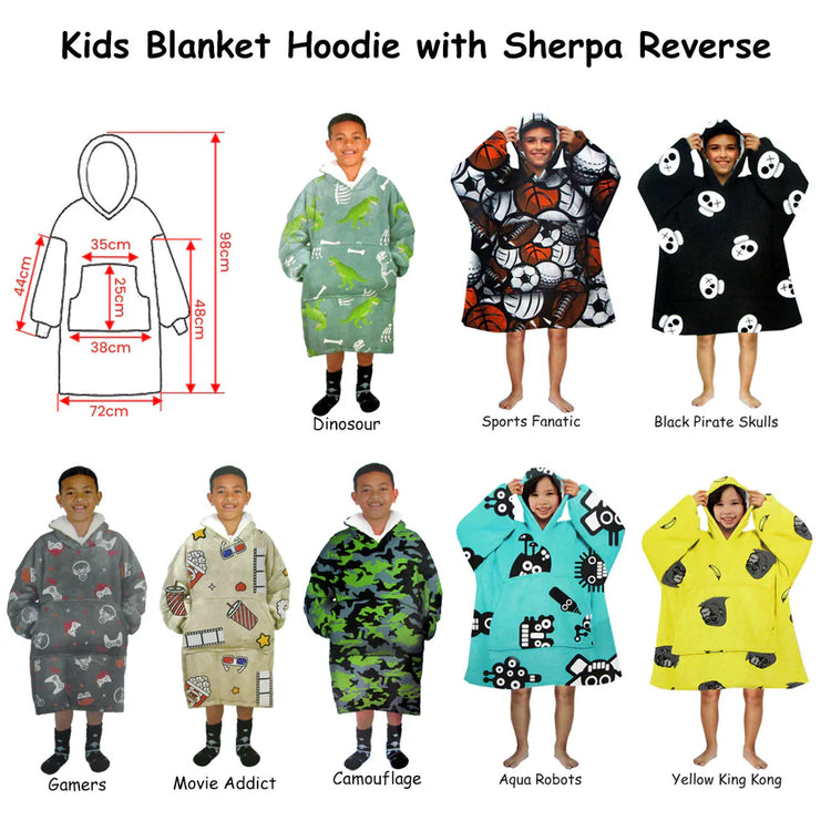 Blanket Hoodie Boy's