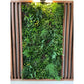 Luxury Country Fern Artificial Vertical Garden / Green Wall 100cm X 100cm UV Resistant