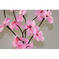 1 Set of 50cm H 20 LED Pink Frangipani Tree Branch Stem Fairy Light Wedding Event Party Function Table Vase Centrepiece Decoration Girl Bedroom