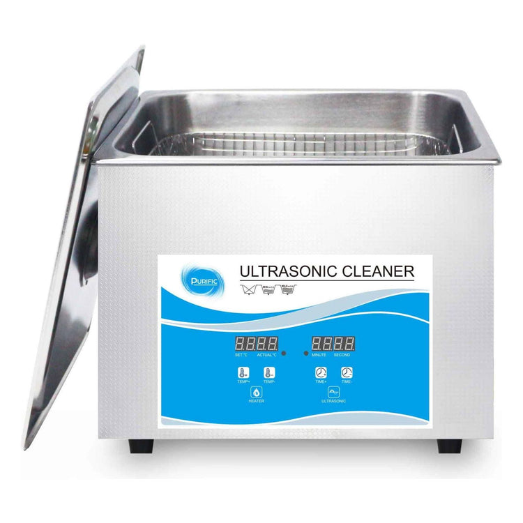 1.3L Digital Ultrasonic Cleaner Jewelry Ultra Sonic Bath Degas Parts Cleaning - Magdasmall