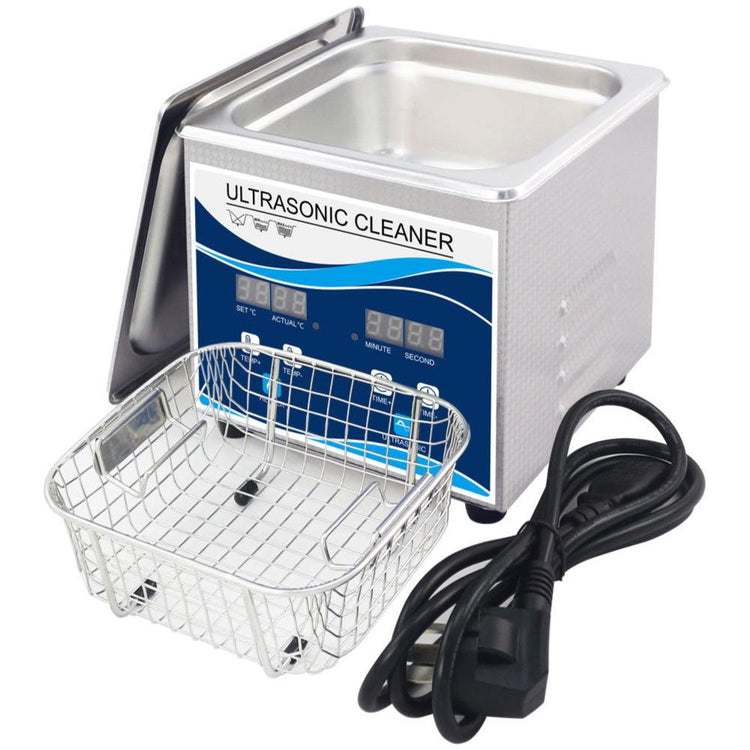 1.3L Digital Ultrasonic Cleaner Jewelry Ultra Sonic Bath Degas Parts Cleaning - Magdasmall