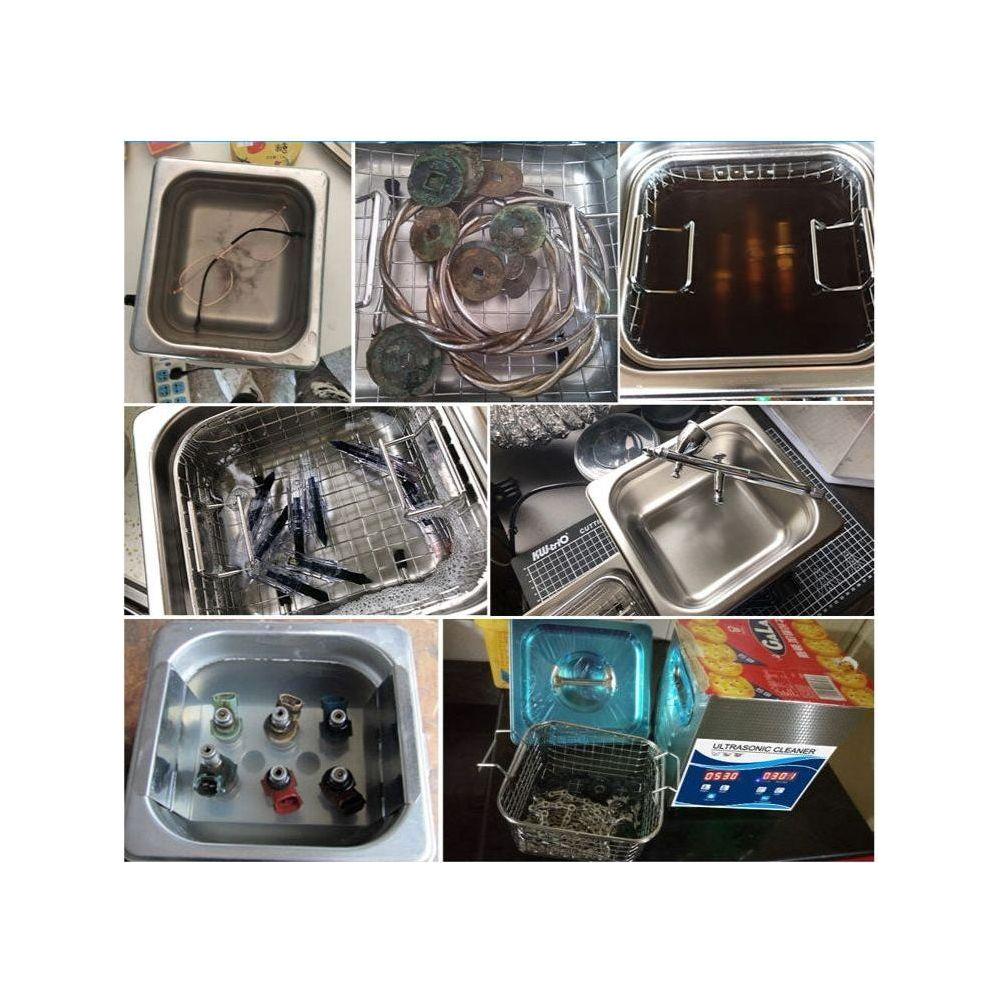 1.3L Digital Ultrasonic Cleaner Jewelry Ultra Sonic Bath Degas Parts Cleaning - Magdasmall